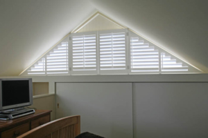 Specialty Raked Shutters