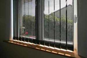 Vertical Blinds with Chainless weights