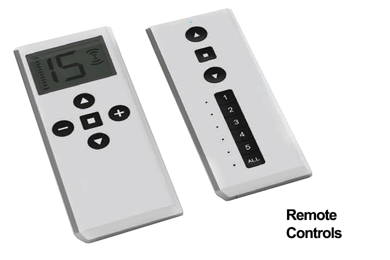 Rollease remote controls